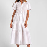 Elan Walker Dress White